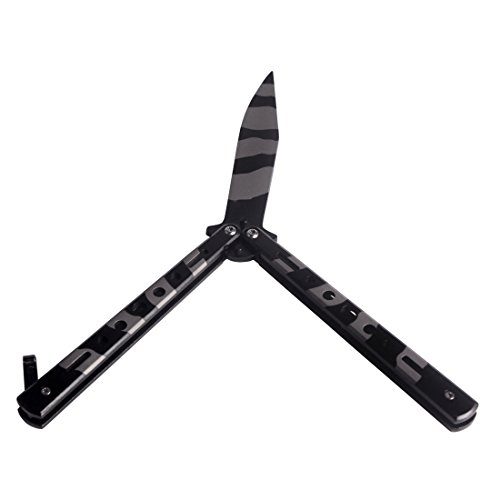 Cuchillo de Entrenamiento para el Amante de CSGO Acero Inoxidable Negro CS/HDD12