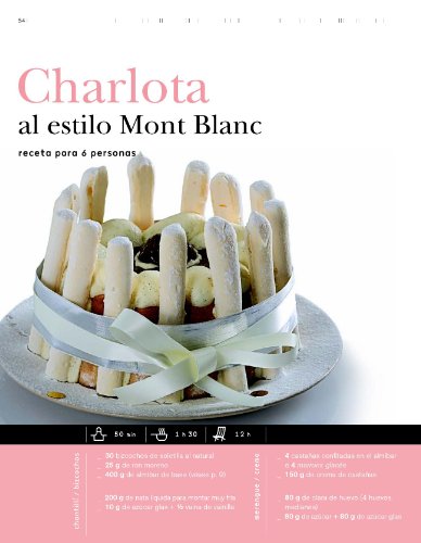 Curso de cocina: charlotas