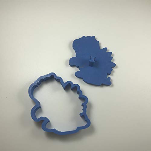 Cuticuter Bowser Mario Bros Cortador de Galletas, Azul, 8x7x1.5 cm
