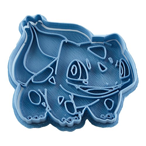 Cuticuter Pokémon Bulbasaur Cortador de Galletas, Azul, 8x7x1.5 cm