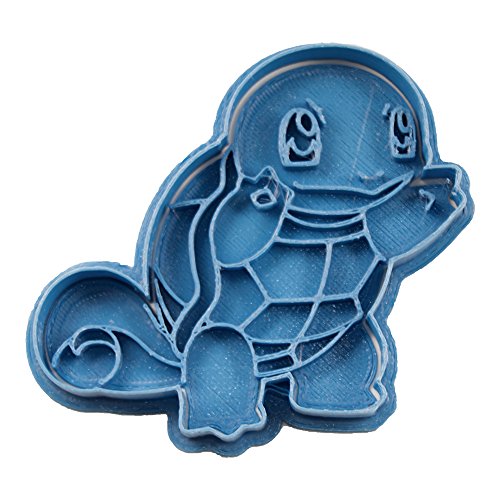 Cuticuter Pokémon Squirtle Cortador de Galletas, Azul, 8x7x1.5 cm