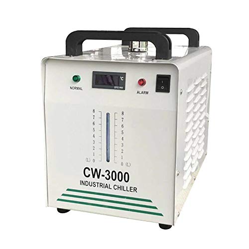 CW3000 - Enfriador de agua industrial de 9 l, con grabado láser