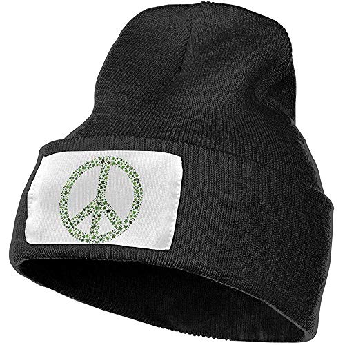 Dale Hill Peace Sign Hombres y Mujeres Gorras de Calavera Gorros de Punto elásticos de Invierno cálido