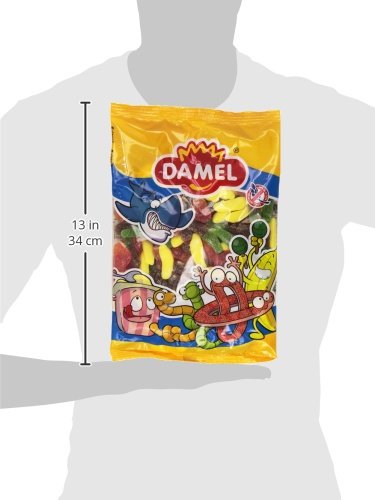 Damel - Gominolas con azucar, surtido, 1kg. [pack de 2]