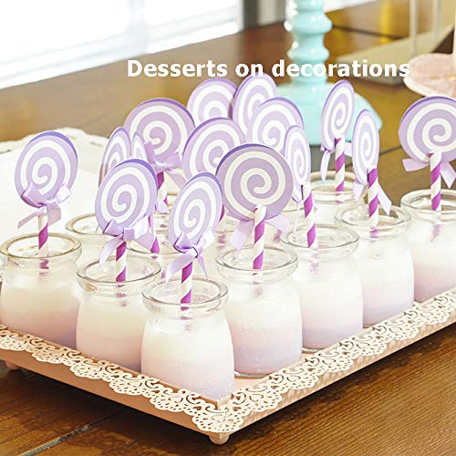 Danmu Art - 6 tarros de cristal para pudín de yogur, 100 ml, con tapas de plástico, mini taza, pequeñas botellas de vidrio y postres, decoración