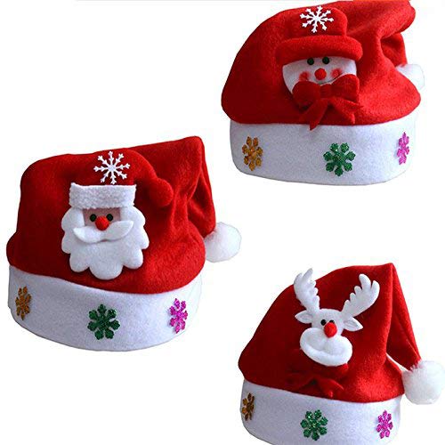 Da.Wa 1X Muñeco de Nieve Navidad Sombreros Fiesta de Navidad Gorro Aniversarios Cumpleaños Aumentar Ambiente Festivo 26 cm * 34 cm Paño