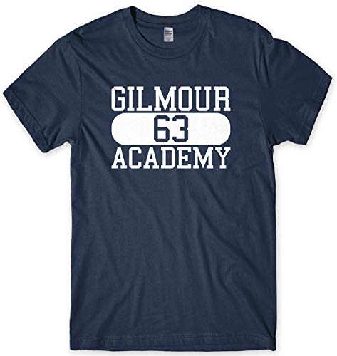 Daytripper Clothing Gilmour Academy 63 - Camiseta unisex para hombre Azul azul marino XL