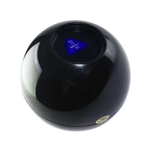 Decisión Magic Ball (bola 8). En caja de regalo idea, gran regalo