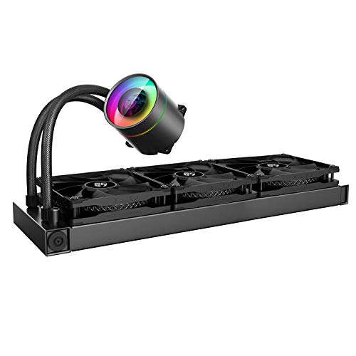 DEEPCOOL Castle 240EX, enfriador líquido para CPU direccionable RGB AIO negro