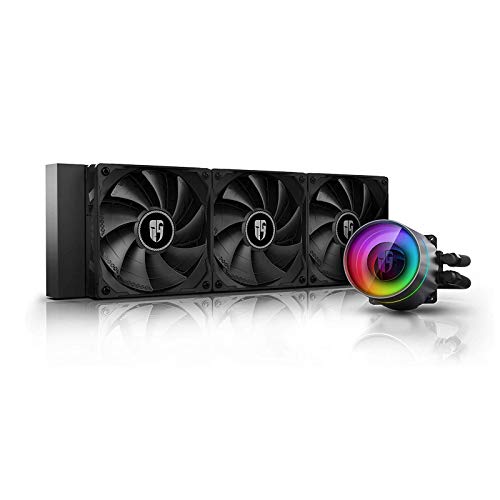 DEEPCOOL Castle 240EX, enfriador líquido para CPU direccionable RGB AIO negro