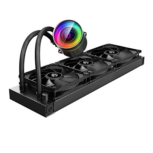 DEEPCOOL Castle 240EX, enfriador líquido para CPU direccionable RGB AIO negro