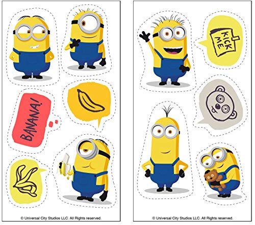 Dekora 231381 - Decoración comestible para tartas y cupcakes, diseño de Minions