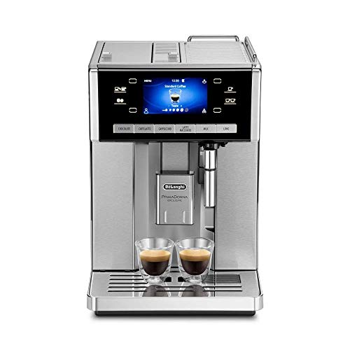 De'Longhi ESAM 6900.M - Máquina espresso, 1350 W, 1.4 L, 80 dB, acero inoxidable/plástico, acero inoxidable