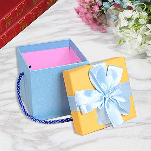 Demarkt Navidad Regalos de Cumpleaños y Fiesta Cajas de Regalo Conjunto de Convites para Decorativos Navidad Caja de Manzana Decoración 10 * 10 * 10CM 1PCS