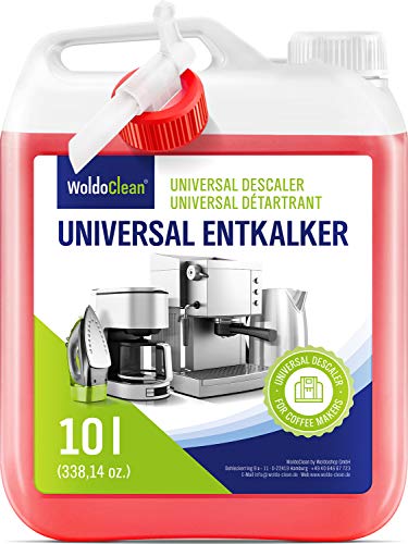 Descalcificador para cafetera concentrado liquido 10 litros - Compatible con marcas Delonghi, Dolce Gusto, Nespresso, Seaco, Krups Senseo