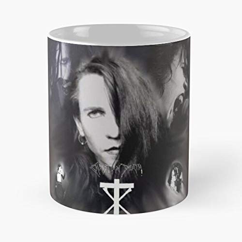 DesignDetail Rozz Cross Shadow Romeo Williams Project Christian Album Distress Ejaculation Premature Death La Mejor Taza de café de cerámica de mármol Blanco de 11 oz