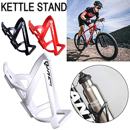 Dettelin Soporte para hervidor de Bicicleta portabidón para Bicicleta, Accesorios para Equipos para Montar en Bicicleta portabotellas de Agua Ligero PC de plástico Bicicleta de montaña