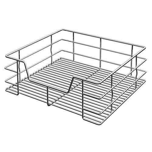 Deuba Cajón telescópico Bandeja de Metal extraíble 50cm Organizador Interior almacenaje para Cocina baño Armario Taller