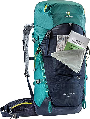 Deuter Speed Lite 32 Mochila Tipo Casual 66 Centimeters 32 Azul (Navy-Alpinegreen)