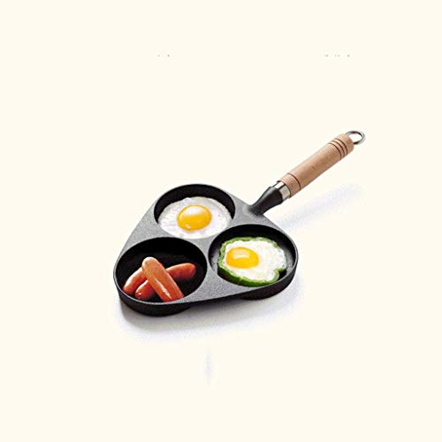 DHTOMC Antiadherente Grill Panh y sartén Antiadherente Sartén Set - Horno, Utensilios de Cocina Segura - Heavy Duty Forjado (Tamaño: A18.5 * 18 * 26 * 19cm) Xping (Size : B20*2 * 19)