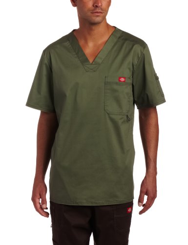 Dickies Generation Flex Youtility Scrub Top-Camisa de Traje médico Hombre