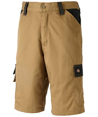 Dickies Pantalones de trabajo con bolsillos cargo Ideal para el verano caqui 50
