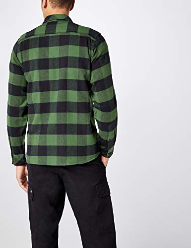 Dickies Streetwear Male Shirt Sacramento - Camiseta / Camisa deportivas para hombre, color verde (pine green), talla Small