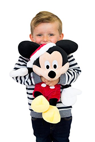 Disney Mickey Mouse de Navidad mc32103 Juguete de Felpa, 45,7 cm