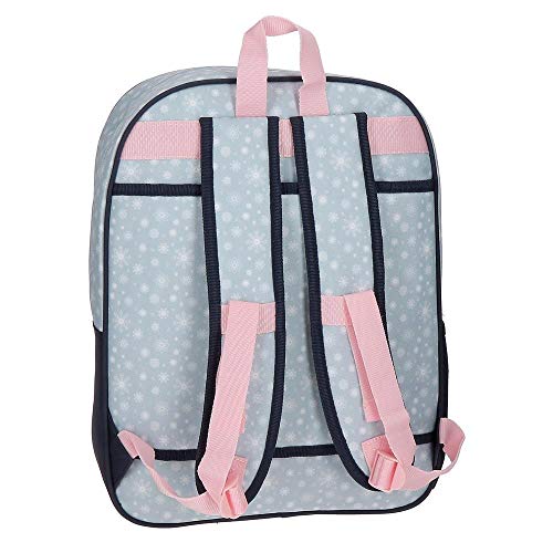 Disney Mochila Frozen con lentejuelas Trust your journey escolar 38cm, Azul