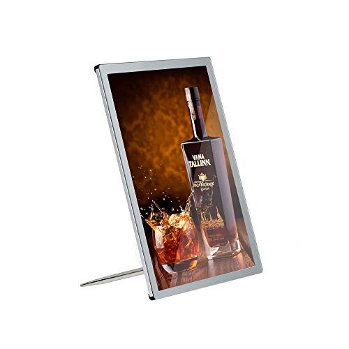 Display Slim LED Light Box A4, Blanco frío