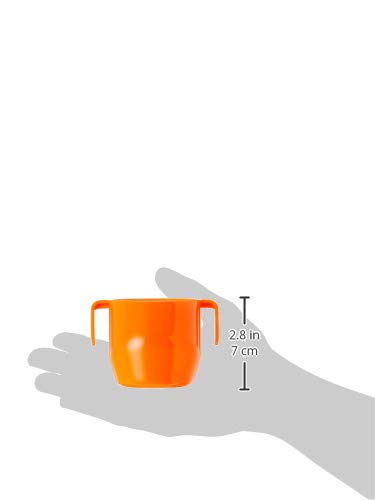 Doidy Cup - der gesunde Trinklernbecher 10078 - Vaso boquilla, color naranja