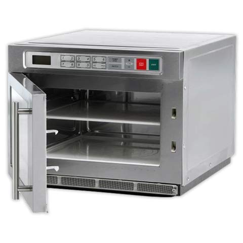 DOJA Industrial | Microondas SAMMIC HM1830 IX 30 l Pot. 1800 W 2 Magnetrones 2 Pisos SAMMIC Acero Inox Sin Grill 1800 W 30 litros