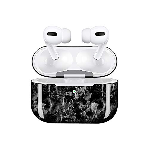 DOUDY AirPods Pro Real (Genuine) Funda de fibra de carbono forjado brillante