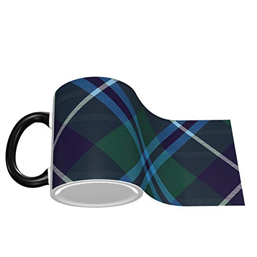 Douglas Tartan Fabric Texture Seamless Diagonal Vector 11oz mug is a fun gift for men and women.