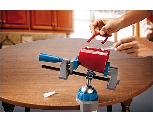 Dremel 2500 Multi-Vise Complemento para Multiherramientas 3 en 1 ,Tornillo de Banco Ajustable con Abrazadera y Portaherramientas, Profundidad de Trabajo 32mm