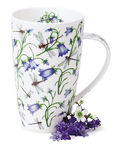 Dunoon Fine Bone China Henley Shaped Mug - Dovedale Harebell