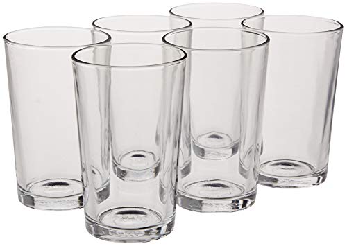 Duralex 511900 Chope Unie - Juego de 6 vasos (200 ml, cristal), transparente