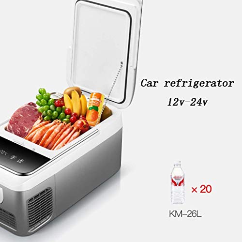 DX 26L 12v-24v Compresor Refrigerador Mini Nevera para Acampar Doméstica Eléctrica Caja fría Refrigerador Congelador Caja eléctrica para Viajar y Acampar