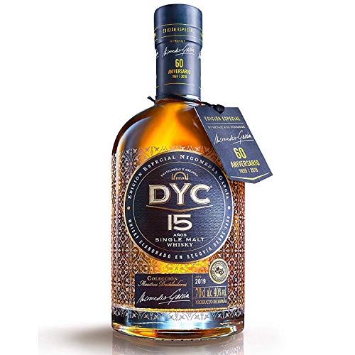 DYC 15 Años Edición Especial 60 Aniversario Single Malt Whisky, 40% - 700 ml