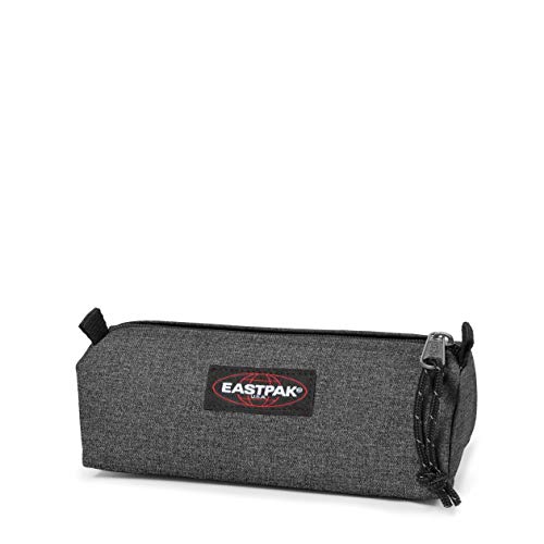 Eastpak Benchmark Single Estuche, 21 cm, Gris (Black Denim)