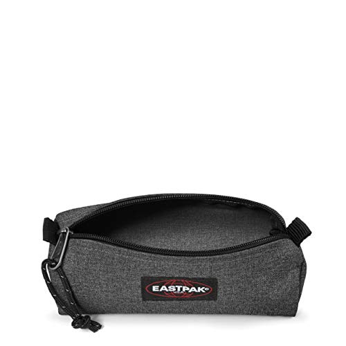 Eastpak Benchmark Single Estuche, 21 cm, Gris (Black Denim)