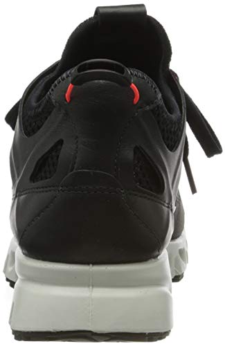 ECCO Multi-Vent W Low GTXS Tex, Zapatillas para Mujer, Negro (Black/Black/Coral Neon 51759), 41 EU