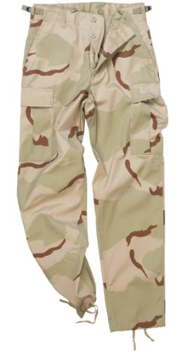 EE.UU. Pantalón Ranger Tipo BDU negro - 3-col.desert, L