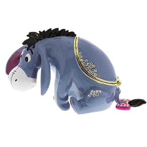 Eeyore Trinket Box | Quién no ama a Eeyore, él enormes orejas flojas y ojos grandes lo convierte en un personaje adorable de los cuentos de Winnie the Pooh