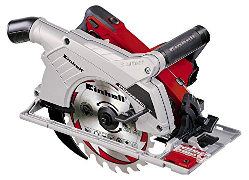 Einhell Expert RT-CS 190/1 - Sierra circular, 230 V, 1500 W, velocidad: 5500 min-1, profundidad de corte 90/45: 66/48 mm, diámetro del disco: 190 x 30mm (ref. 4330970)