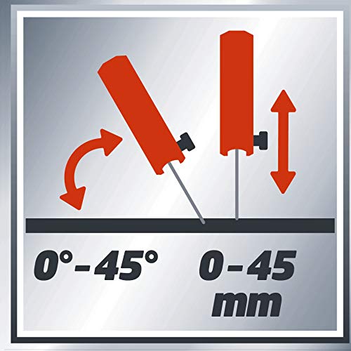 Einhell TC-TS 1200 Sierra de mesa - Máquinas de coser fijas (4800 RPM, 2,7 cm, 4,5 cm, 93,7 dB, 106,7 dB, 3 dB)