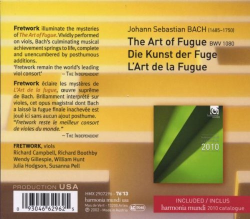 El Arte De La Fuga (Freetwork Cd Catalog