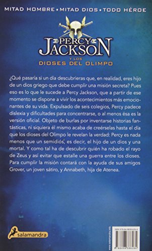 El ladrón del rayo (Percy Jackson y los dioses del Olimpo 1): .