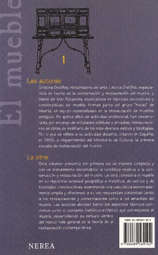 El mueble. Conservación y restauración (Arte y Restauración)