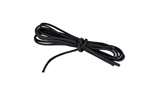 Electropolis Paracord Cudeman 649-PN de Color Negro, 280 cm de Largo, 20 Gramos de Peso